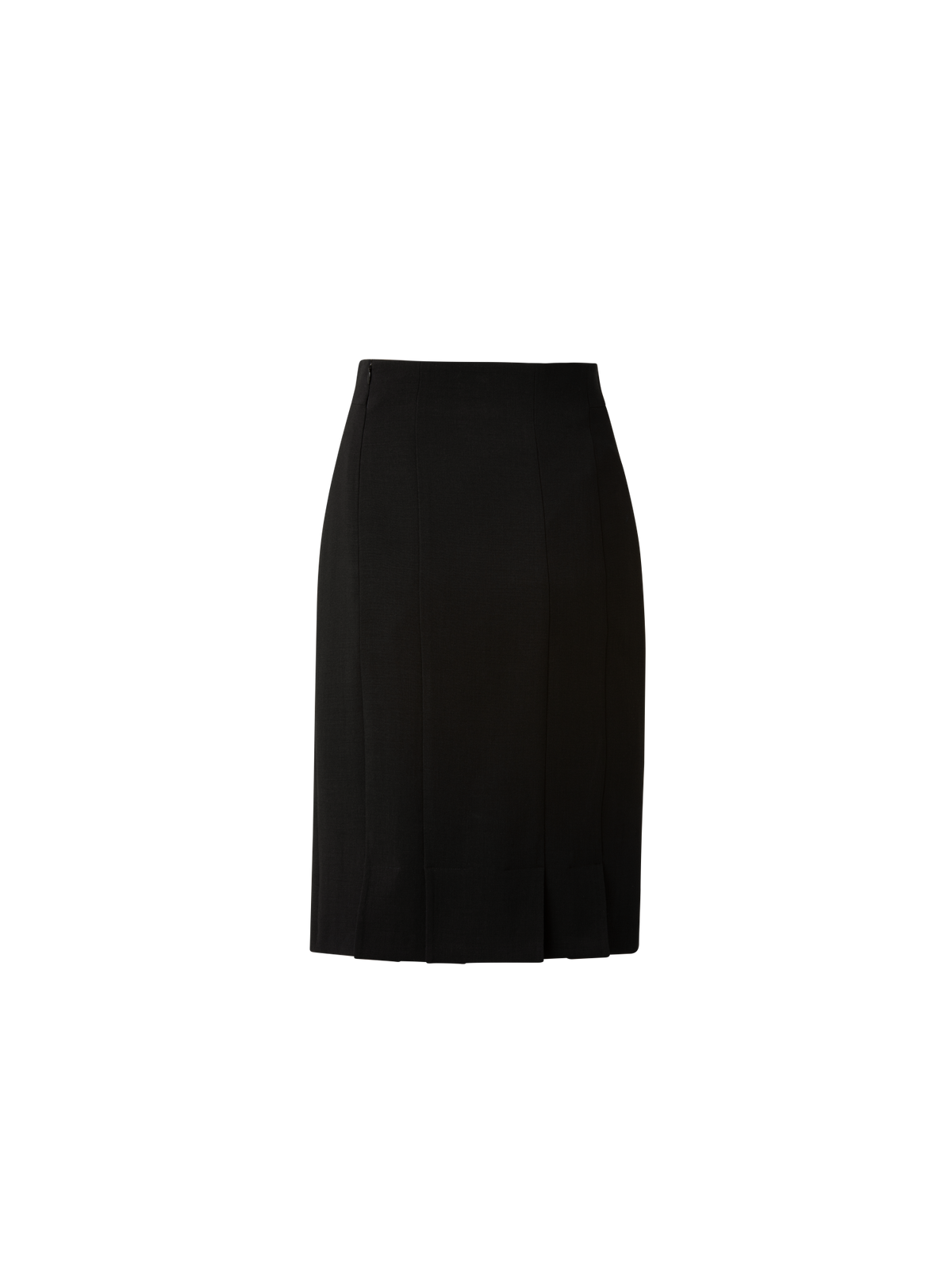 Wool Double-Face Pencil Skirt with Slits – Akris1