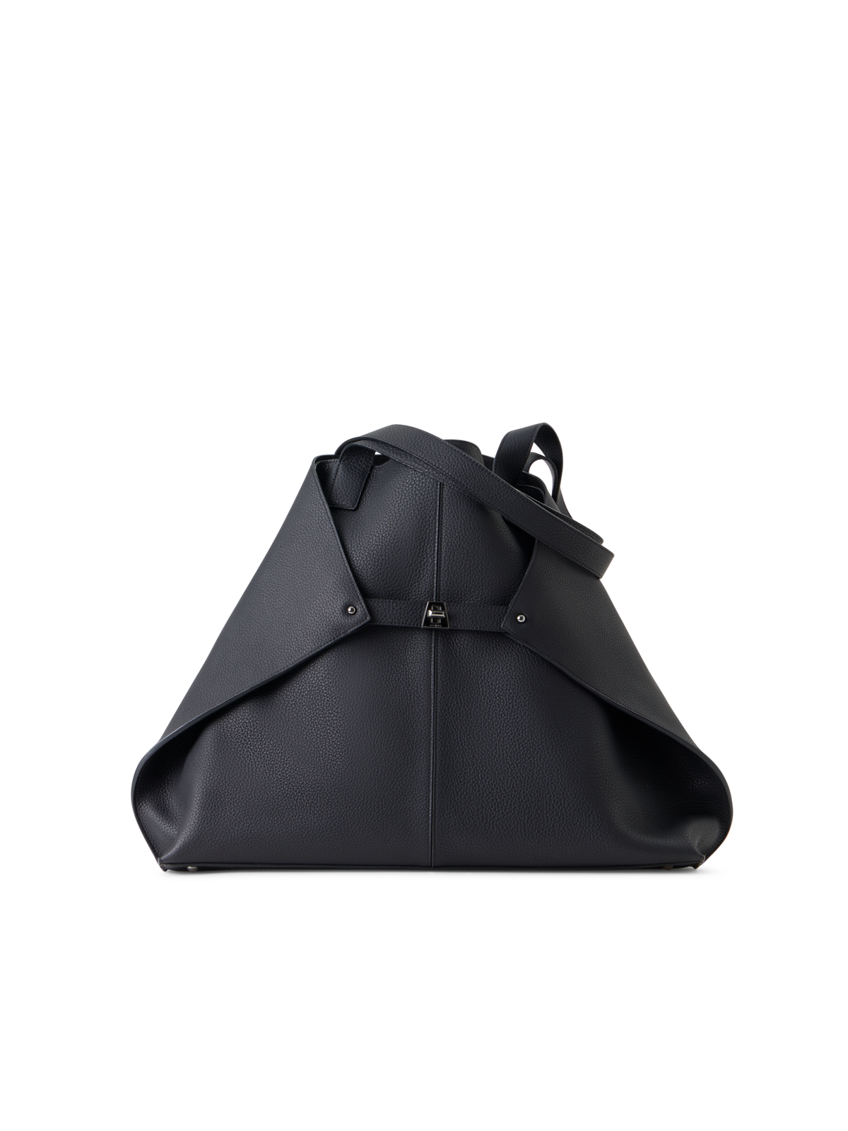 Designer Ai XL Shoulder Tote - black