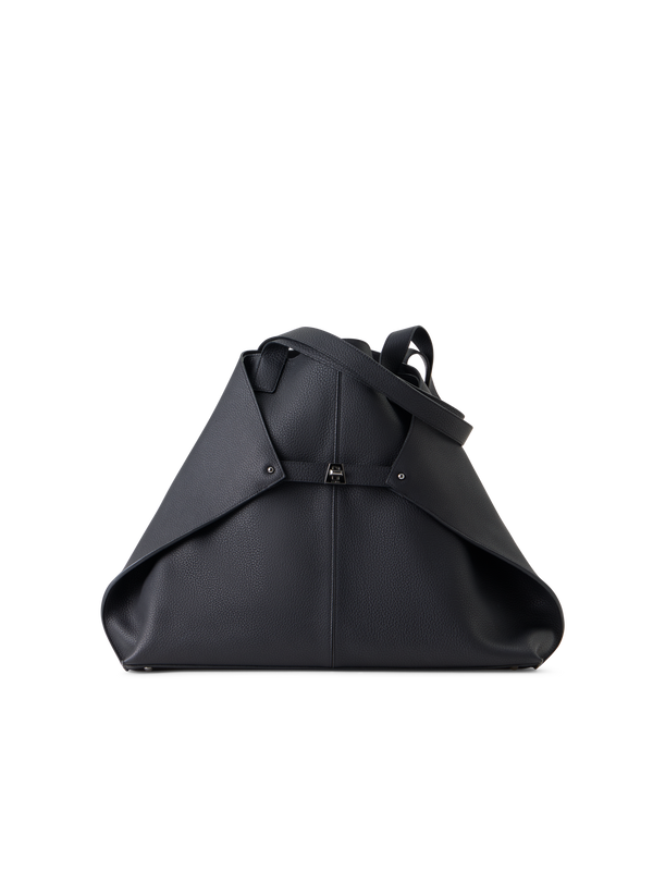 Designer Ai XL Shoulder Tote - black