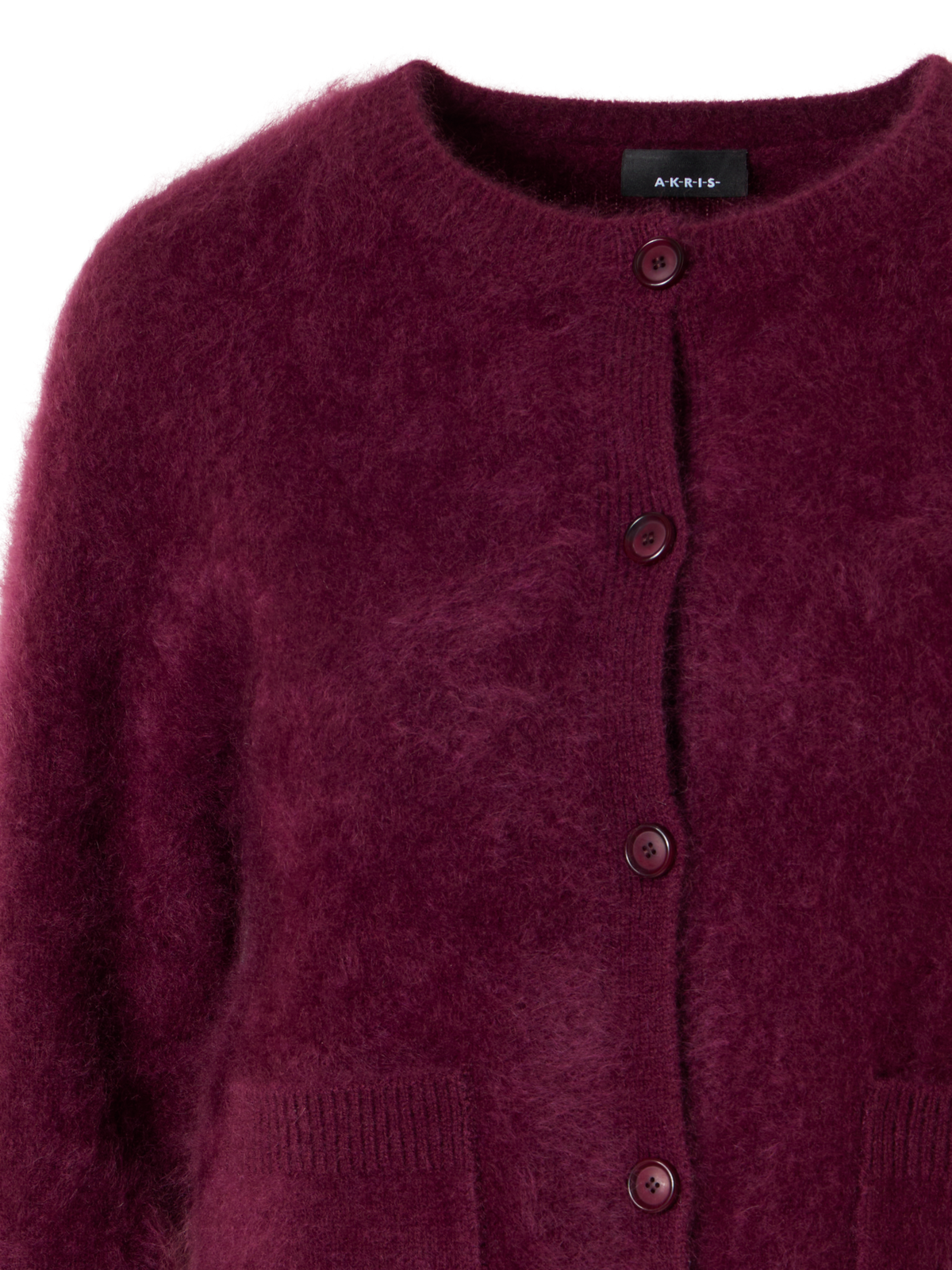Designer Cloud Cashmere Cardigan - red