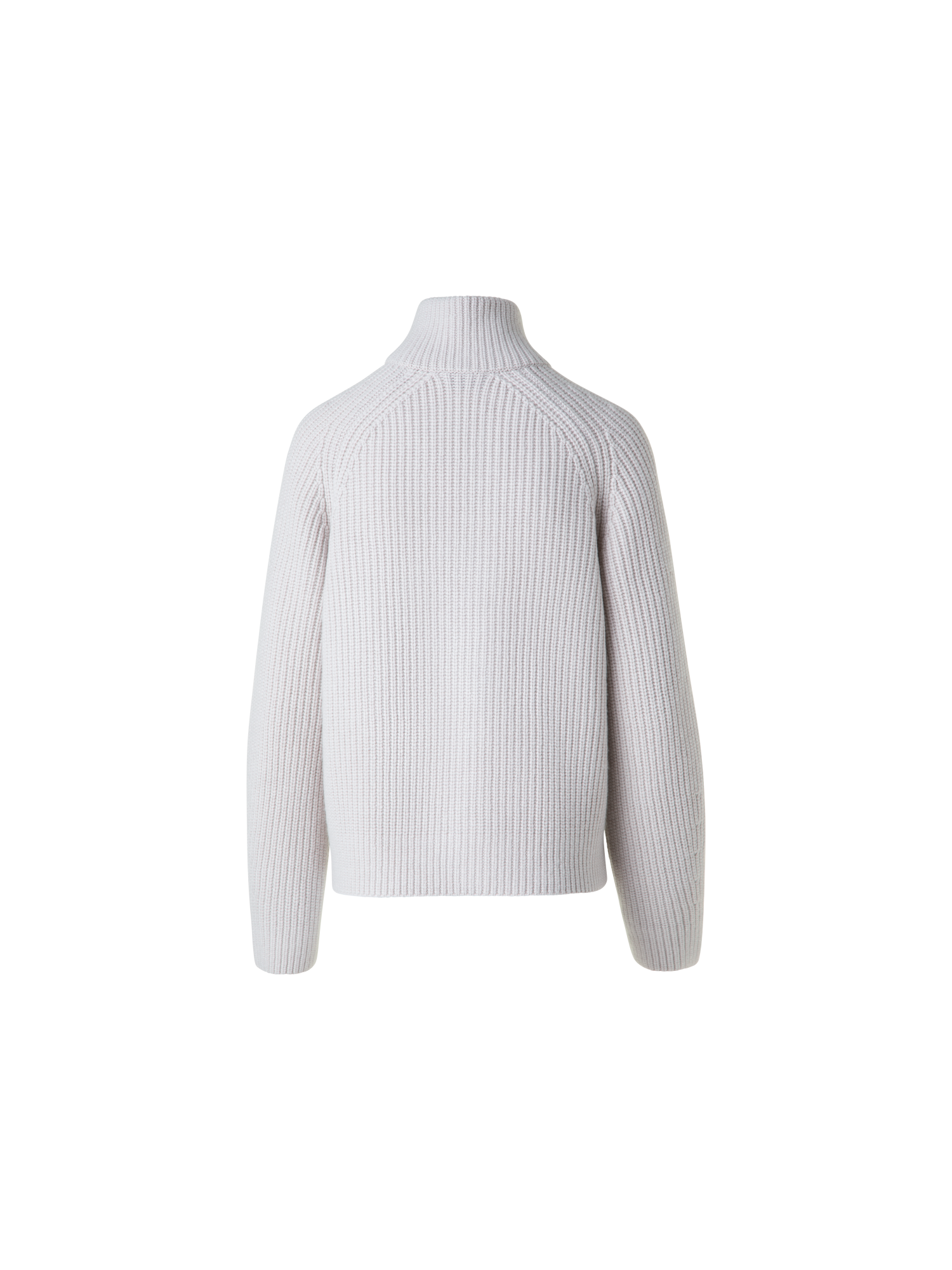 Designer Boxy Rib Knit Cardigan in Pure Cashmere - neutral - grey - beige