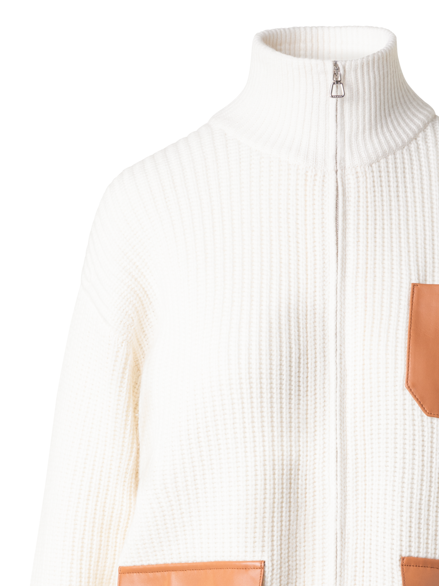 Designer Oversize Long Cardigan in Cashmere - multicolor