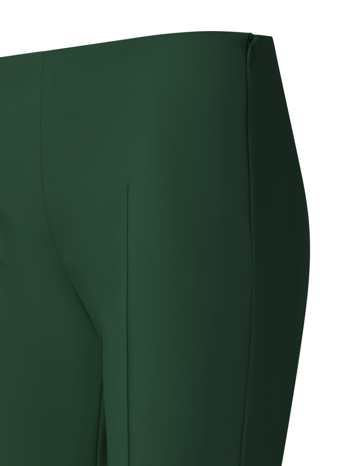 Designer Slim Cotton Techno Stretch Pants - green