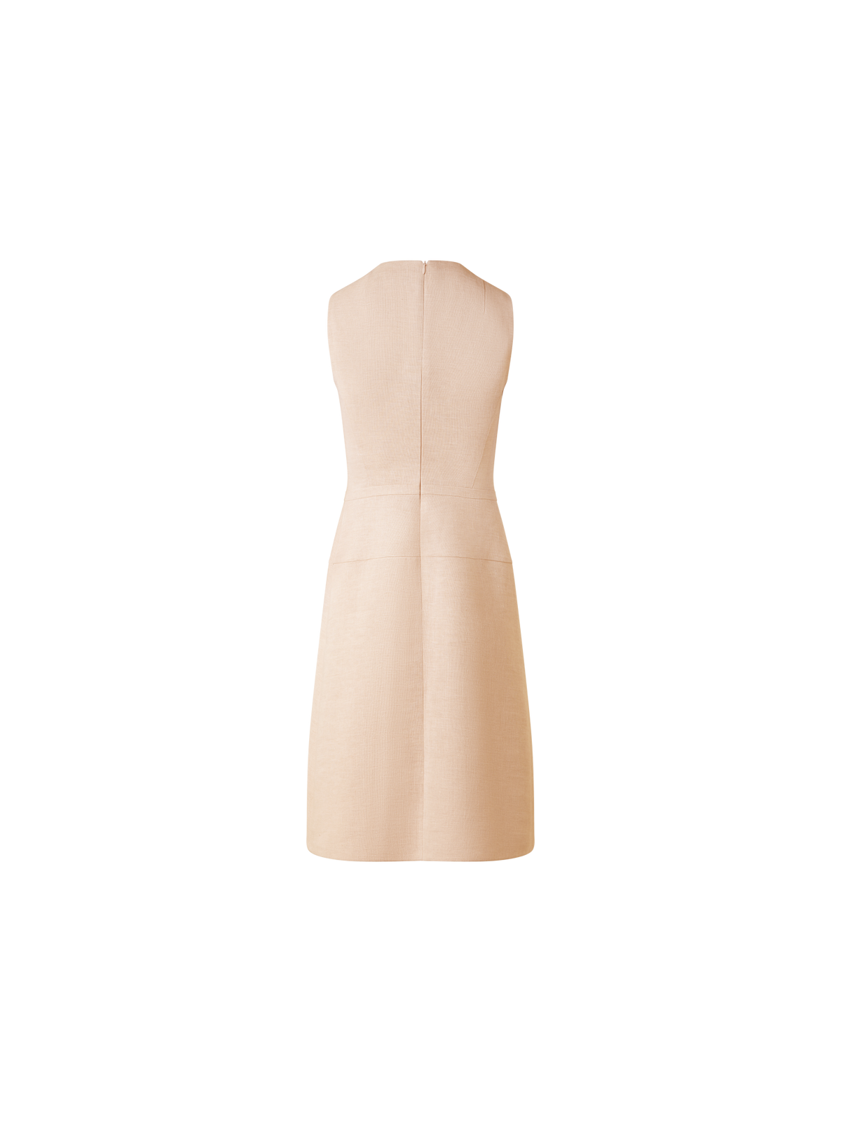 A-Line Sheath Dress in Linen Double-Face seashell / 10 A-Line Sheath Dress in Linen Double-Face seashell / 10