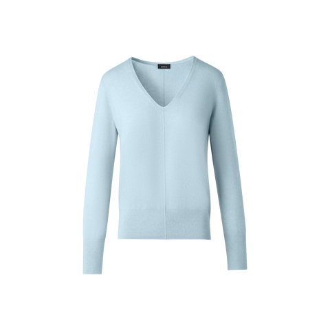 V-Neck Sweater in 100% Cashmere