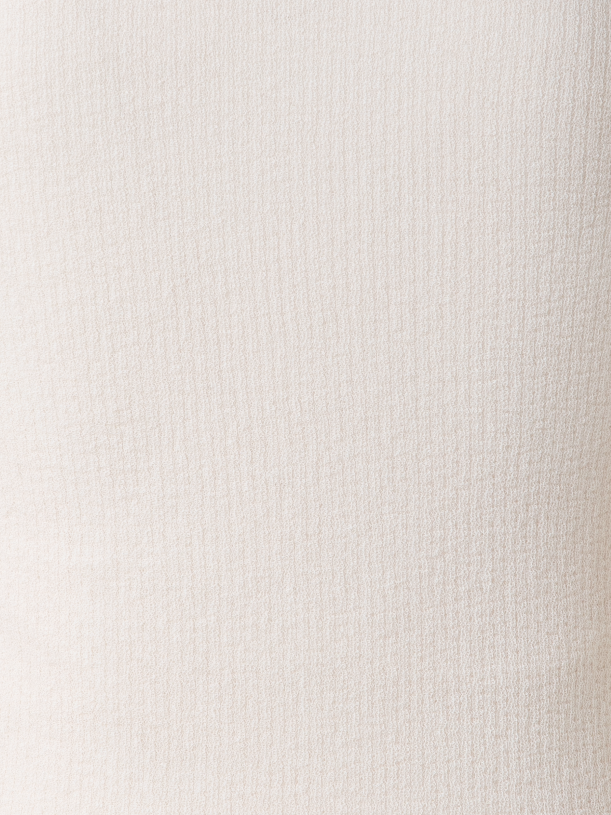 Designer Double Layered Knit Sweater in Sheer Cotton - neutral - pastel - beige