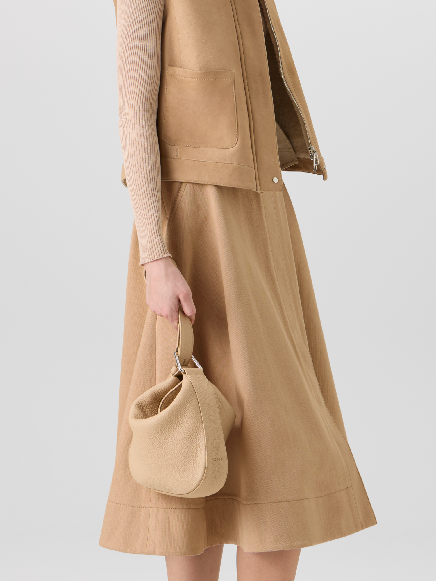 Designer Anna Little Hobo - beige 