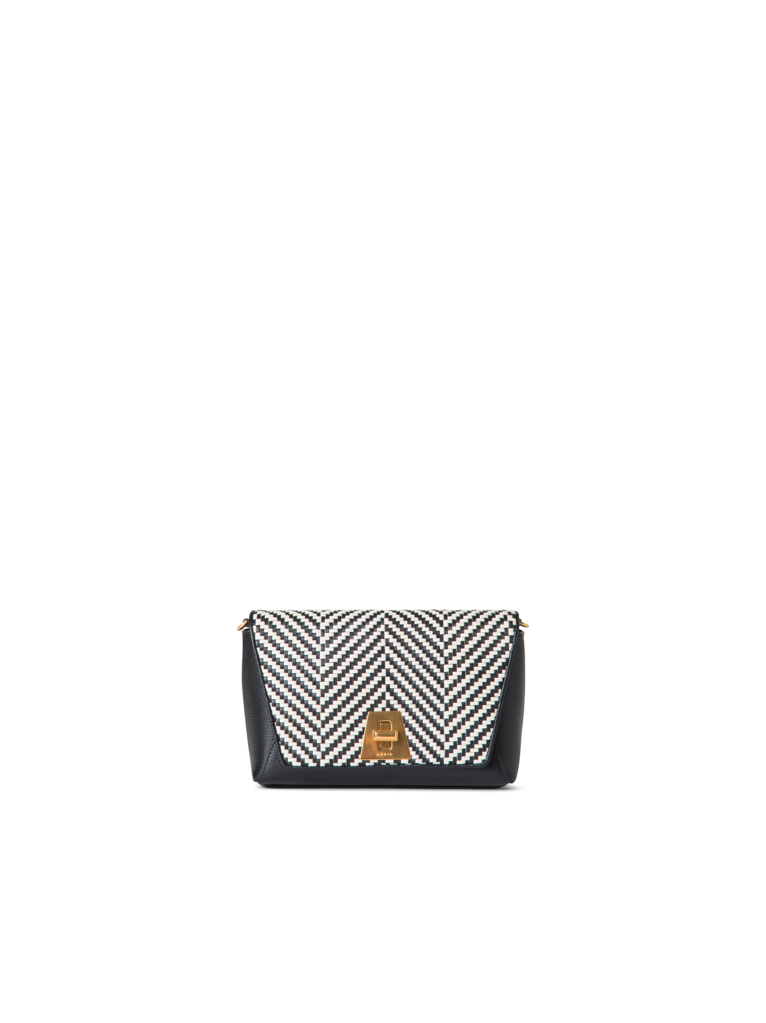 Designer Anouk Small Day Bag - black - multicolor - white