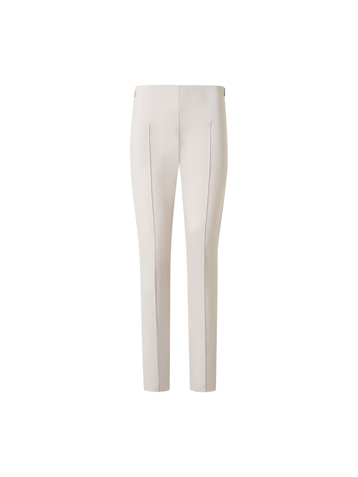 Designer Slim Cotton Techno Stretch Pants - neutral - beige