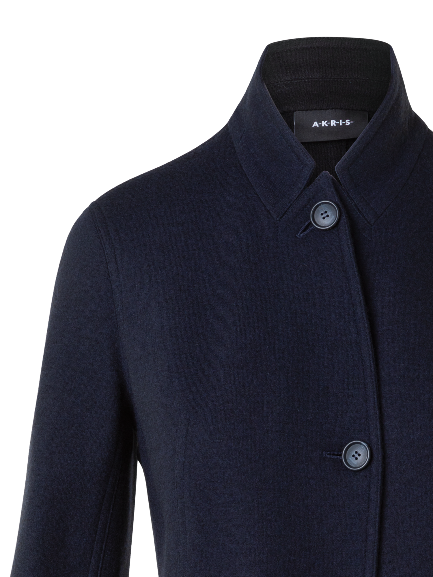 Designer Liam Jacket in Cashmere-Jersey - navy