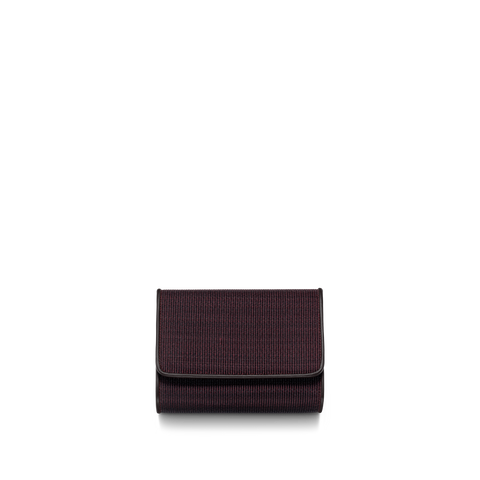 Tri-Fold Wallet in Horsehair Fabric