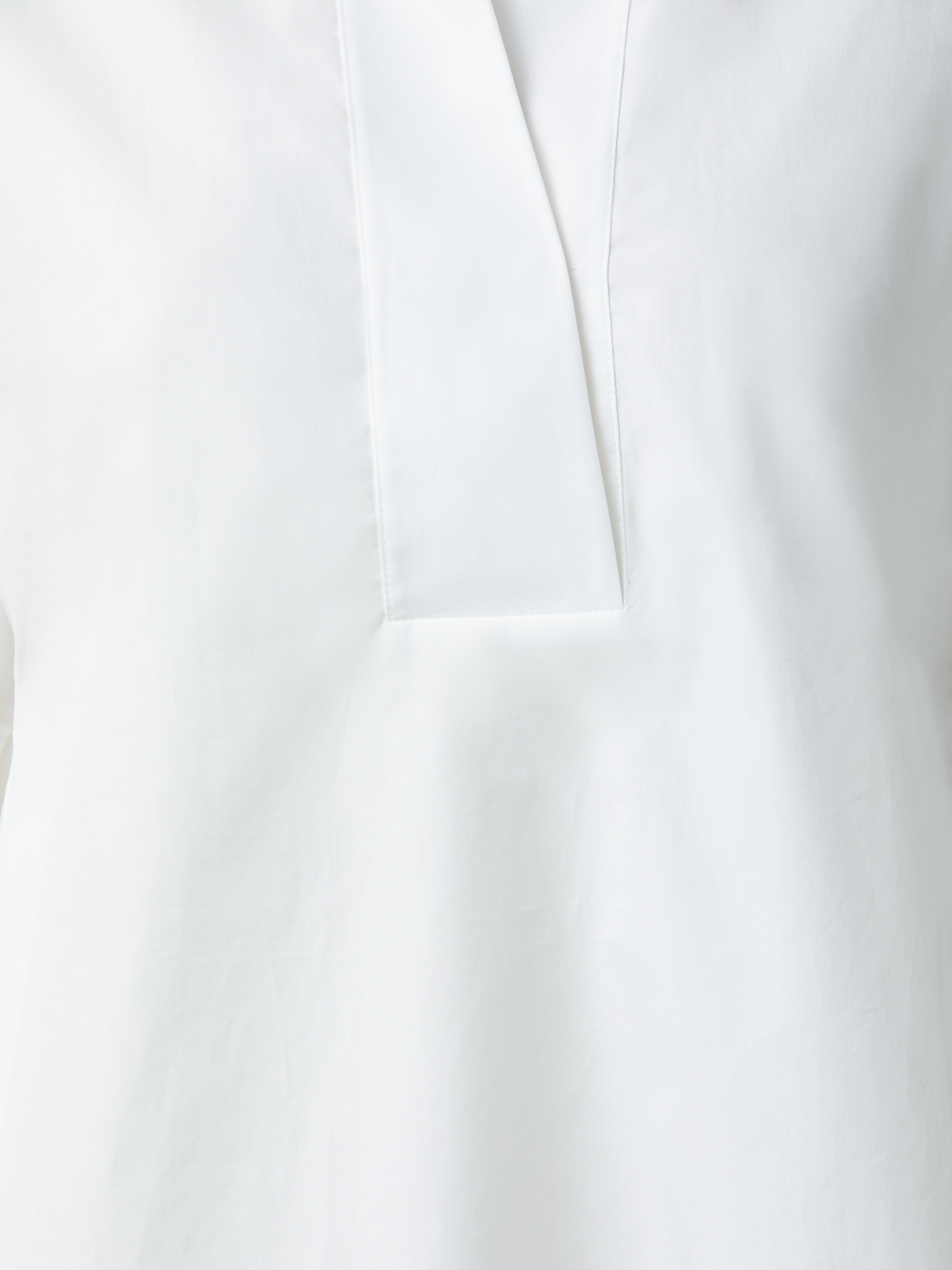 Designer Oversized Shirt with Kimono Sleeves - white