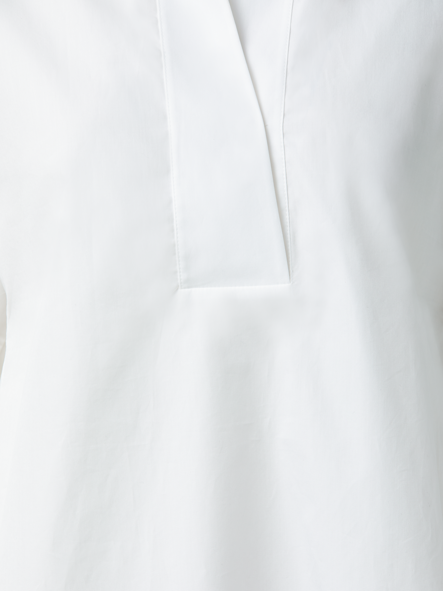 Designer Oversized Shirt with Kimono Sleeves - white