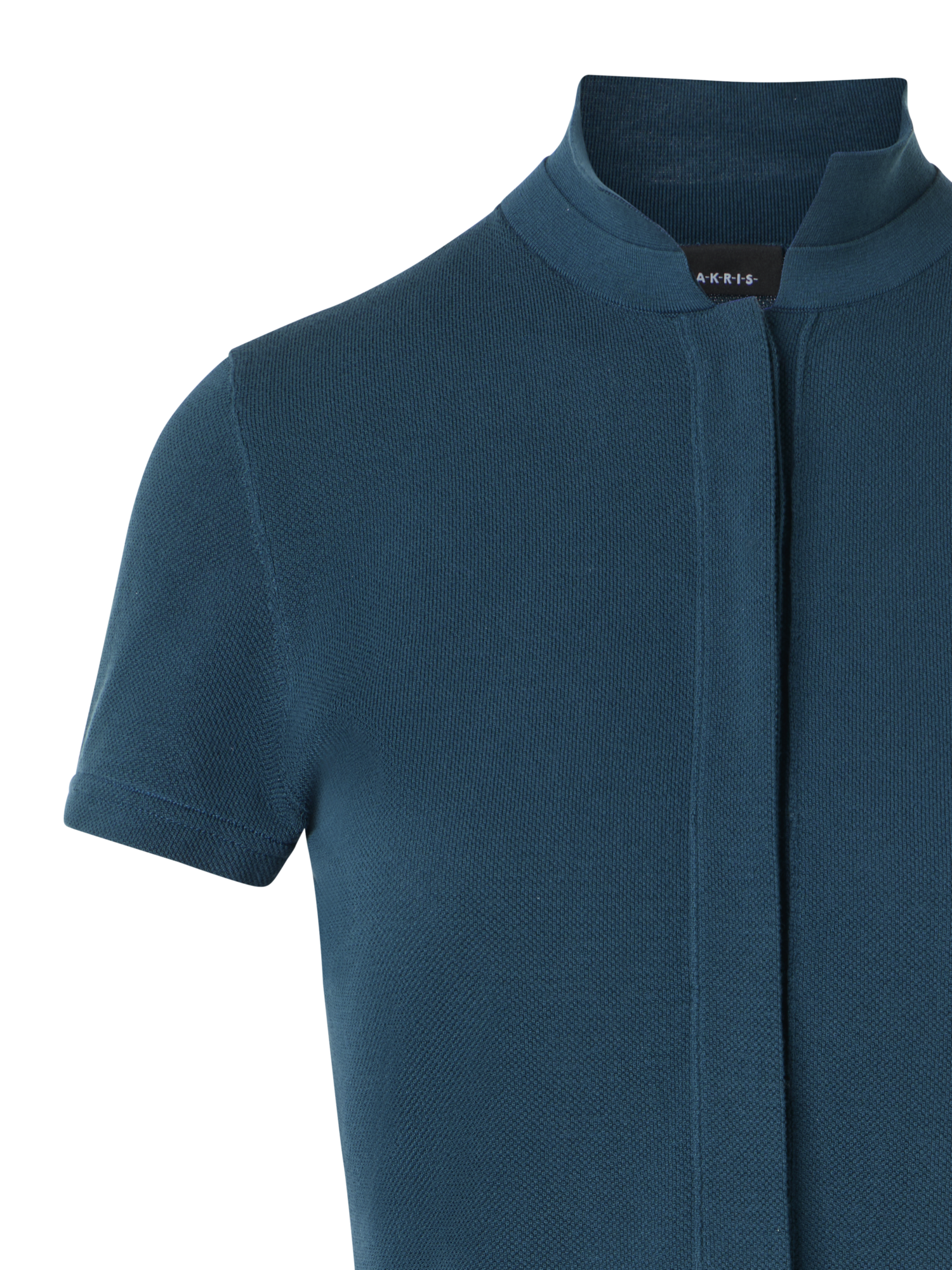 Designer Fitted Cotton Piqué Polo Shirt - green