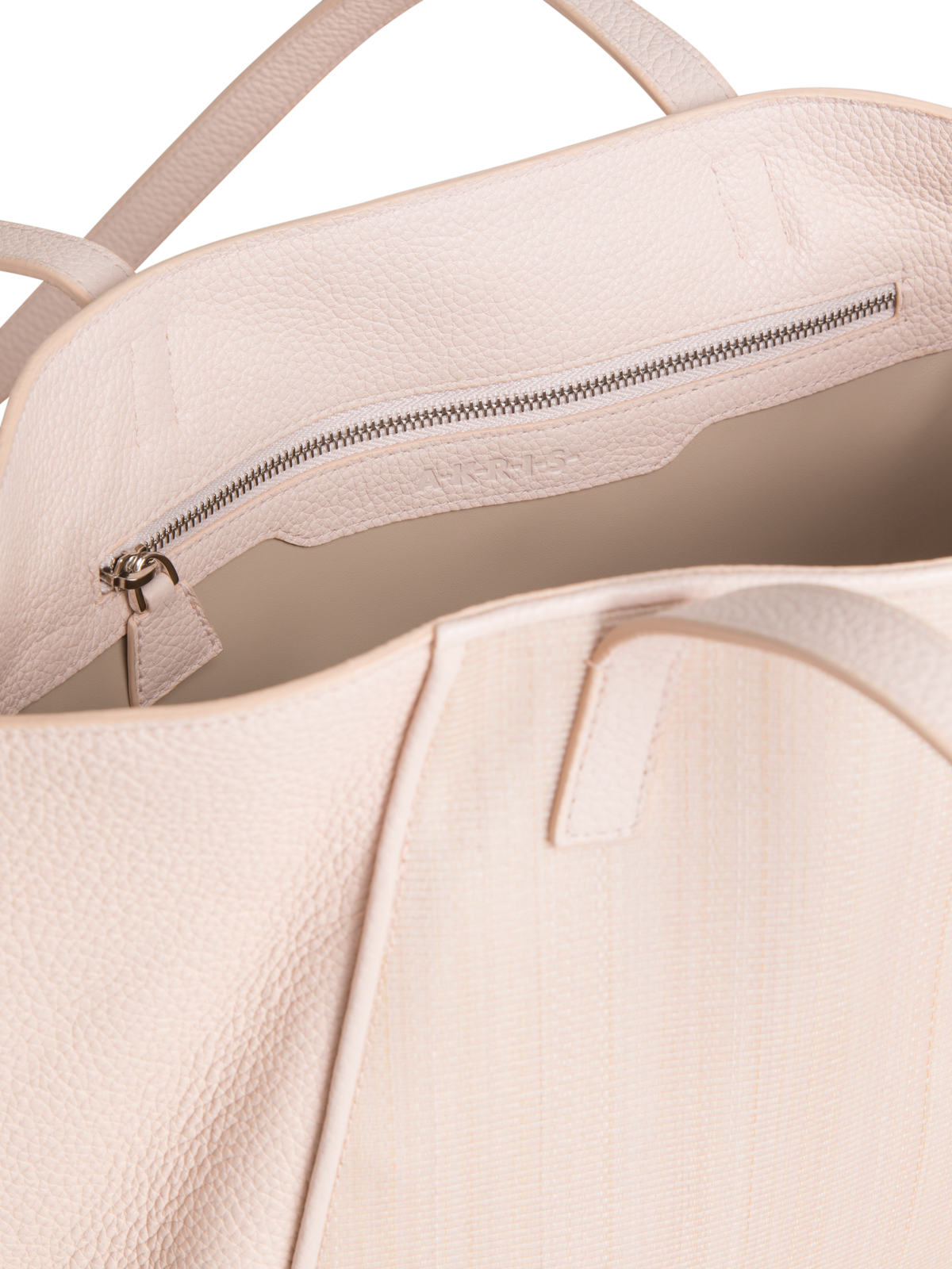 Designer Ai Small Shoulder Tote - pink - pastel