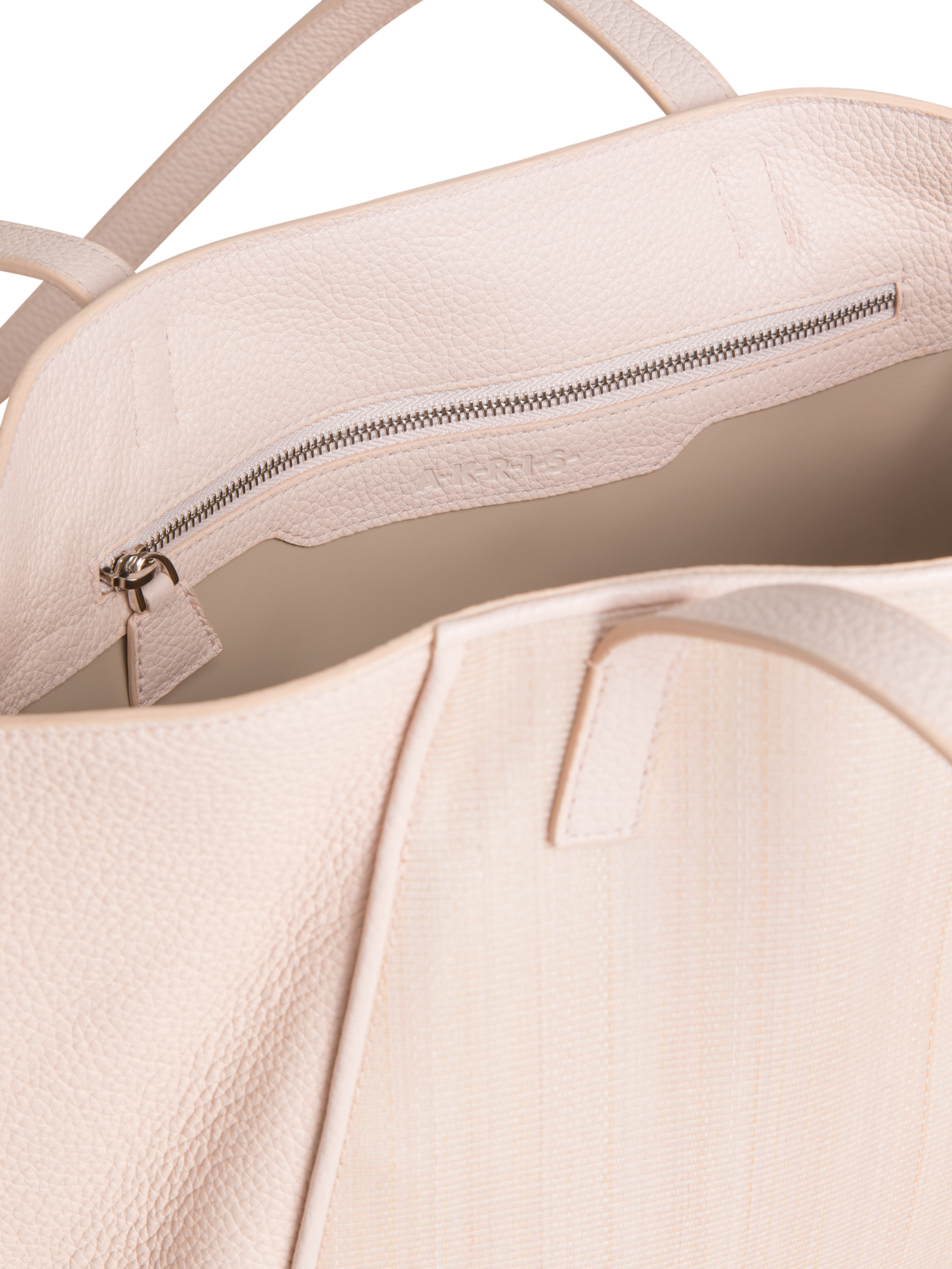 Designer Ai Small Shoulder Tote - pink - pastel