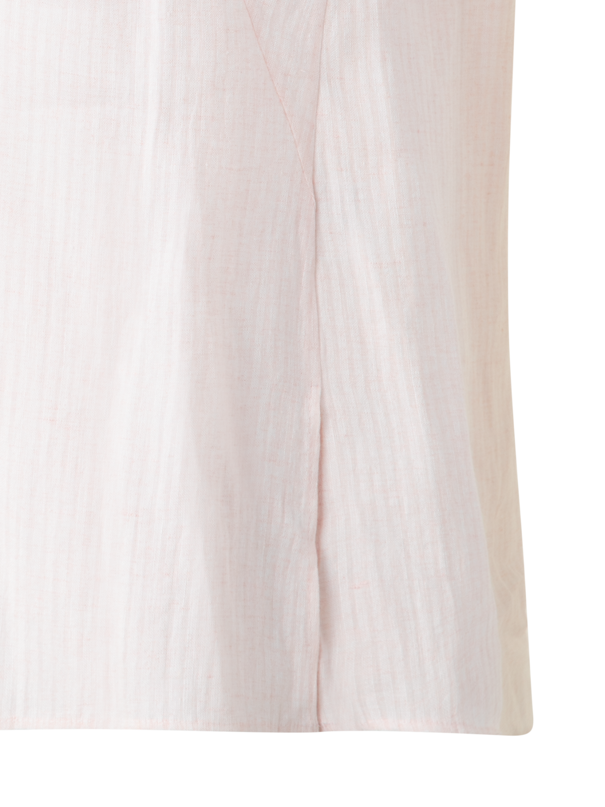 Designer Cap Sleeve Linen Blouse - pastel - pink