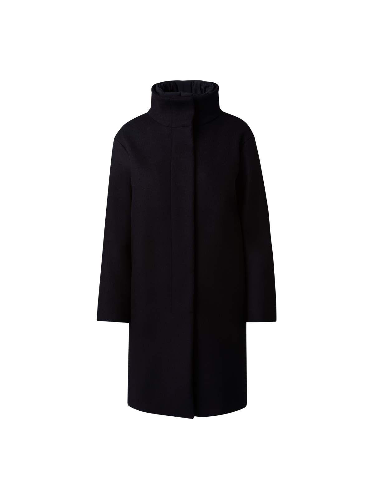 Designer 3-in-1 Long Coat - navy - blue