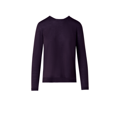 Crew Neck Cashmere Silk Sweater