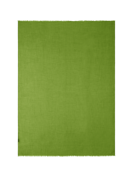 Designer Scarf in Cashmere Silk - green