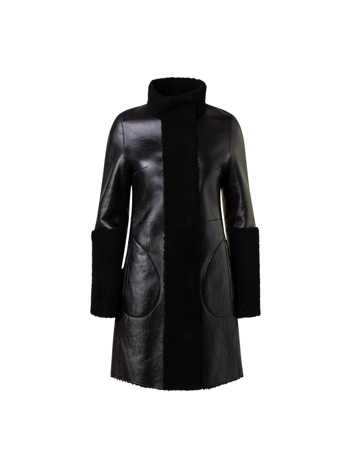 Reversible Lamb Shearling Coat – Akris Inc.