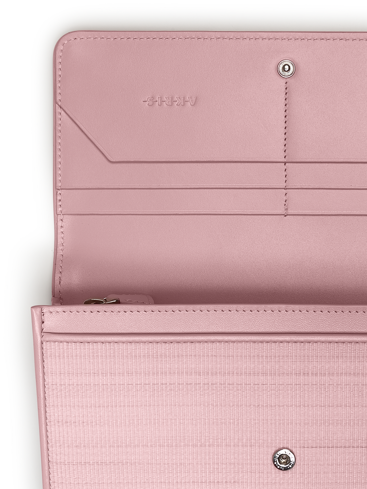 Designer Long Flap Wallet - pink