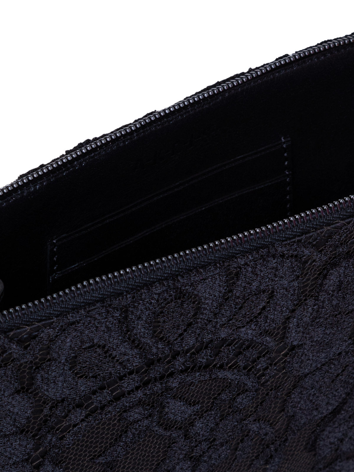 Designer Alexa Tassle Pouch - neutral - black