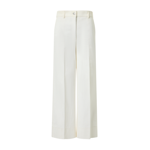 Chiara High-Waist Cropped Wide Leg Denim Pants