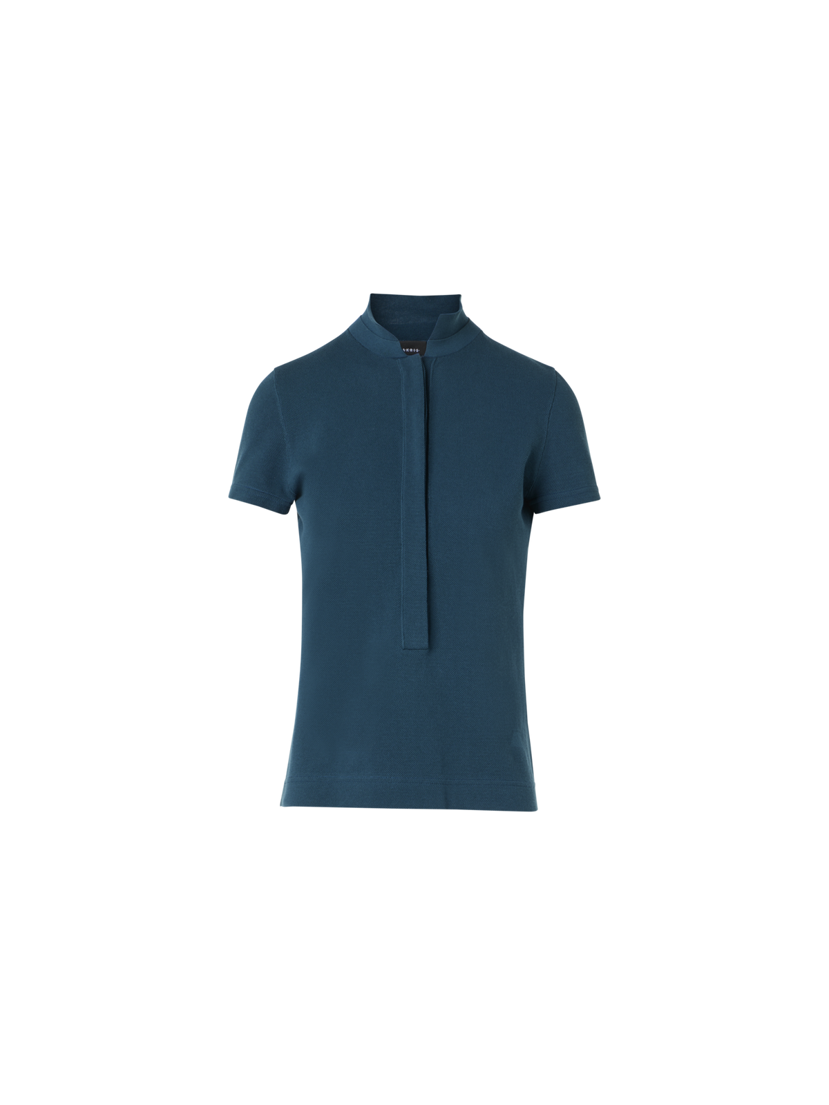 Designer Fitted Cotton Piqué Polo Shirt - green