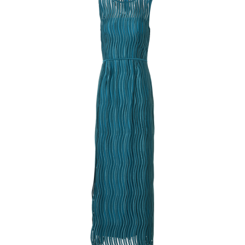 Gown in Wave Guipure