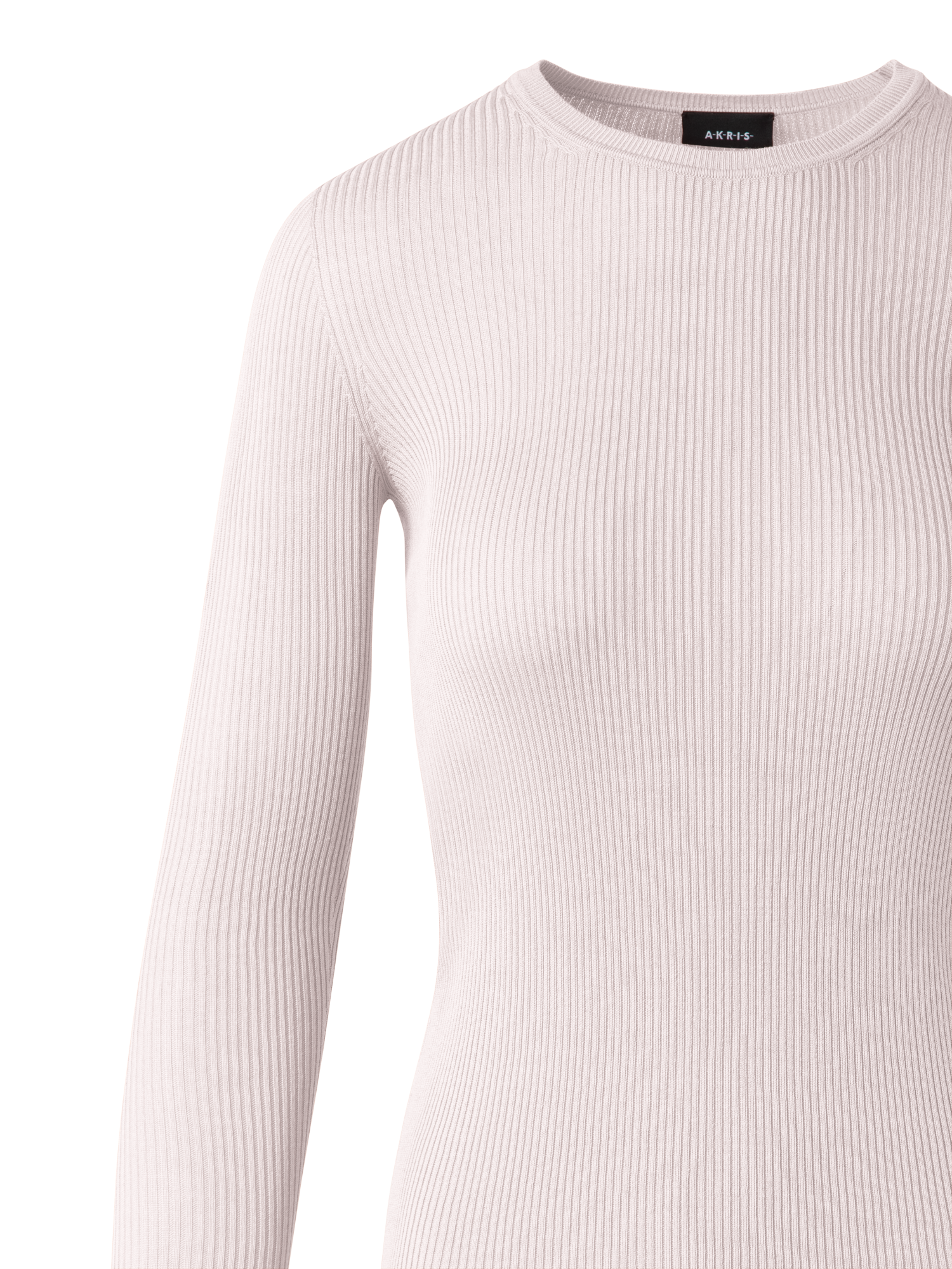 Designer Seamless Silk Cotton Knit Sweater - pink