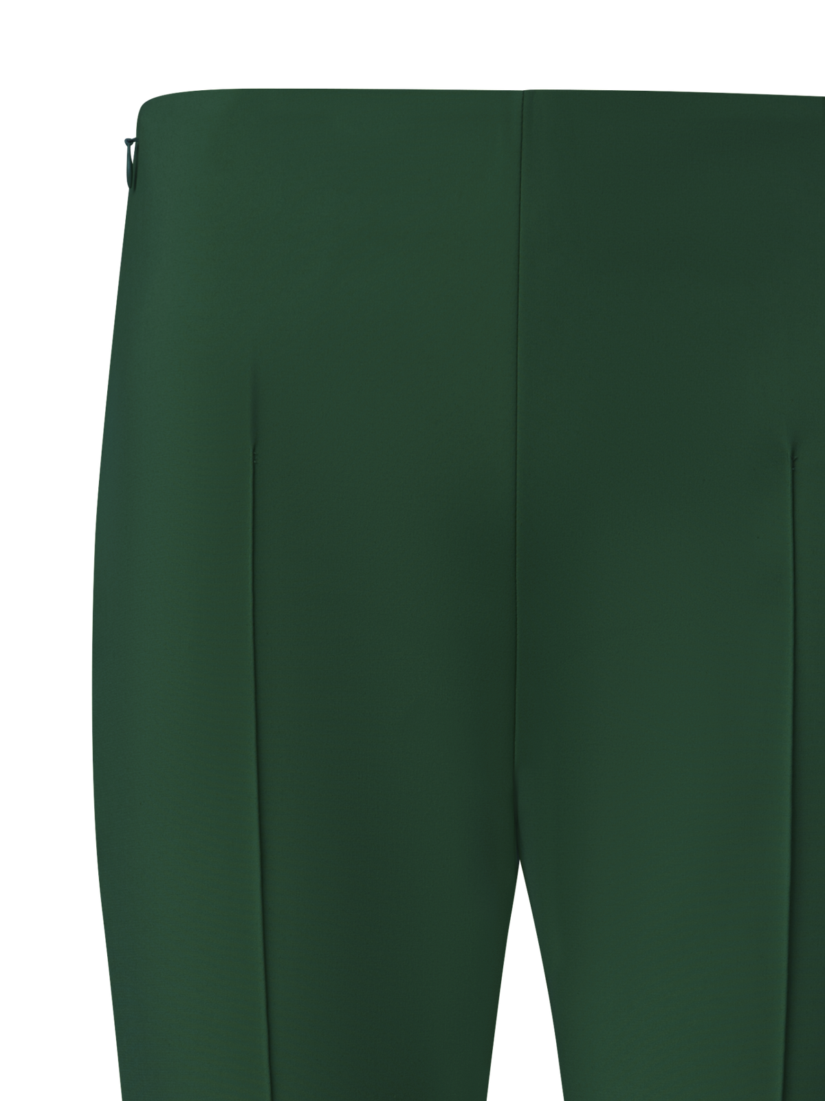 Designer Slim Cotton Techno Stretch Pants - green