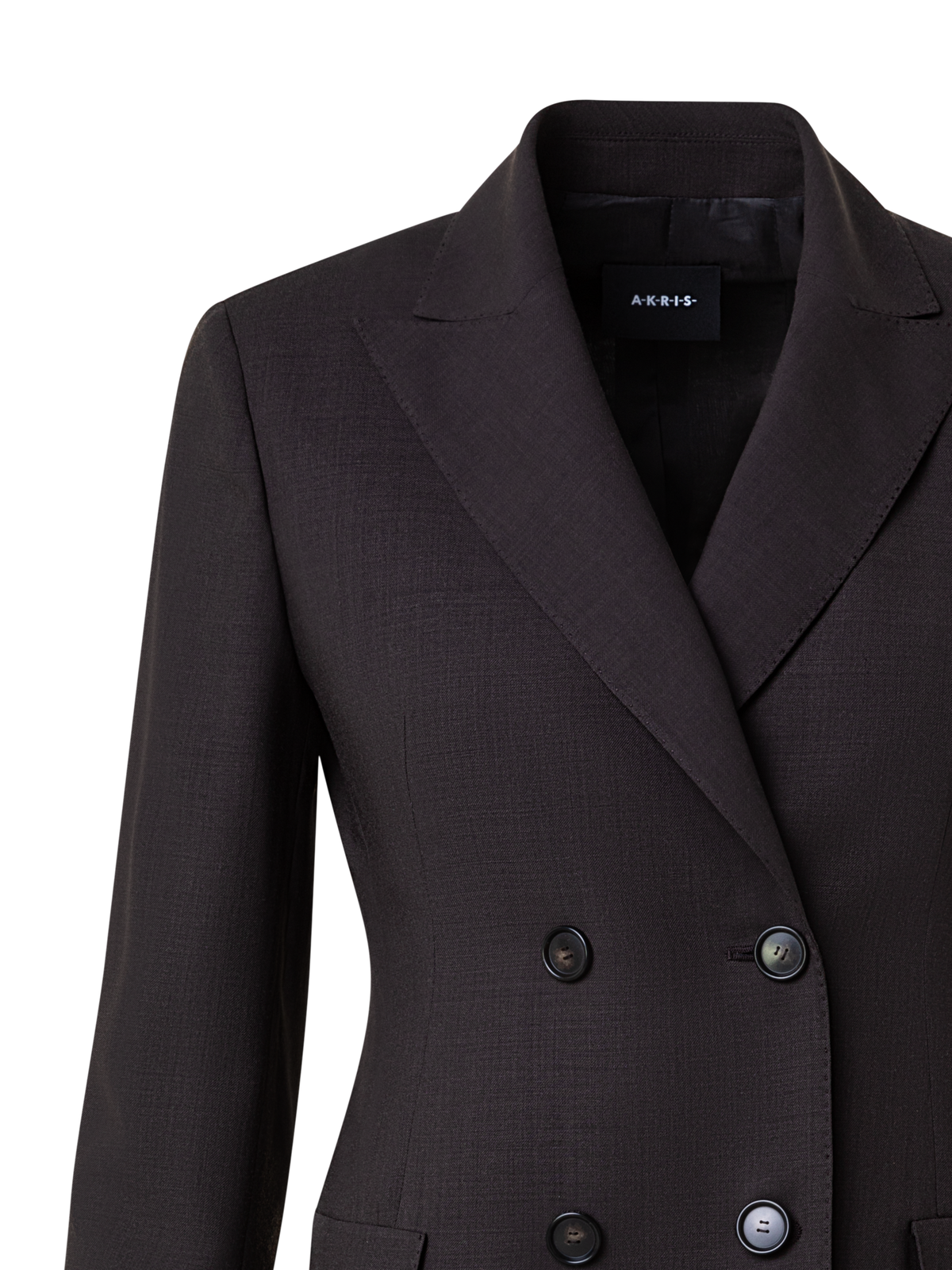 Designer Cool Wool Jacket - brown