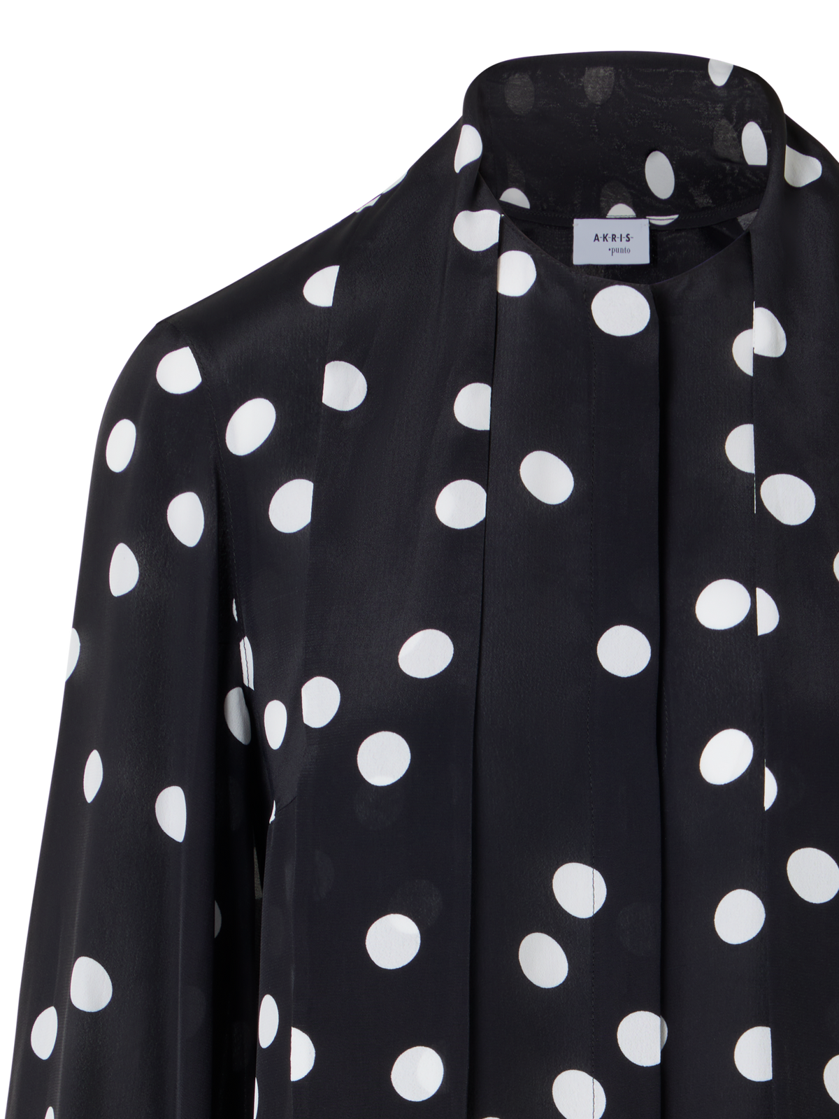 Designer Viscose Georgette Blouse - black