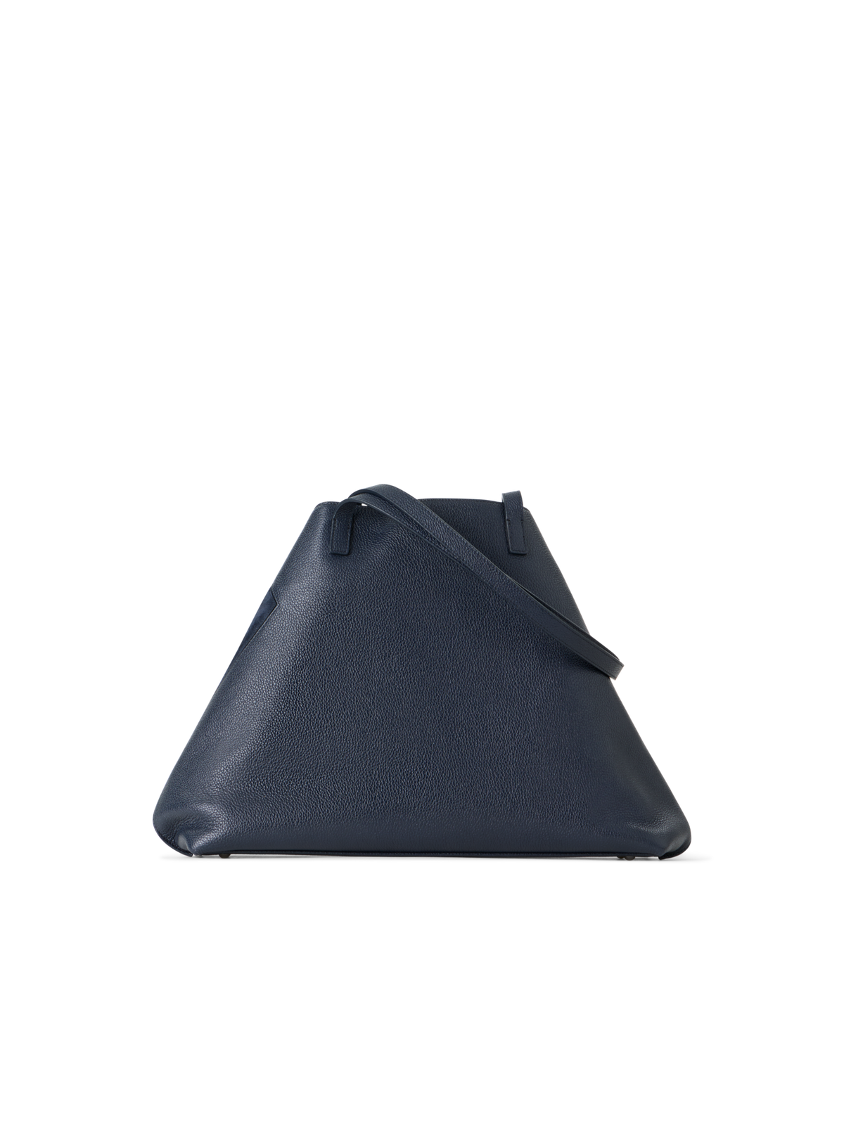Designer Ai Medium Shoulder Tote - neutral - navy - blue