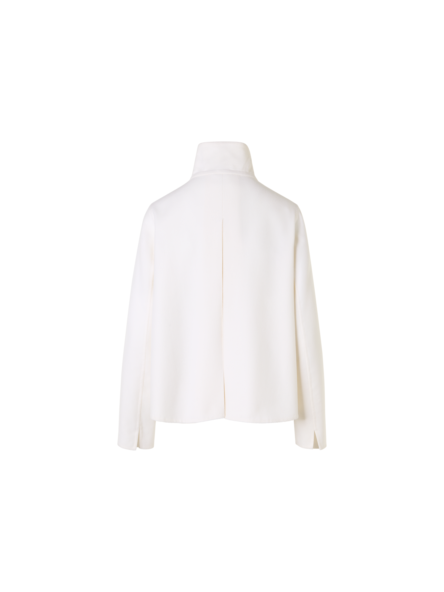 Designer Castro Jacket in Cashmere Double-Face - ecru
