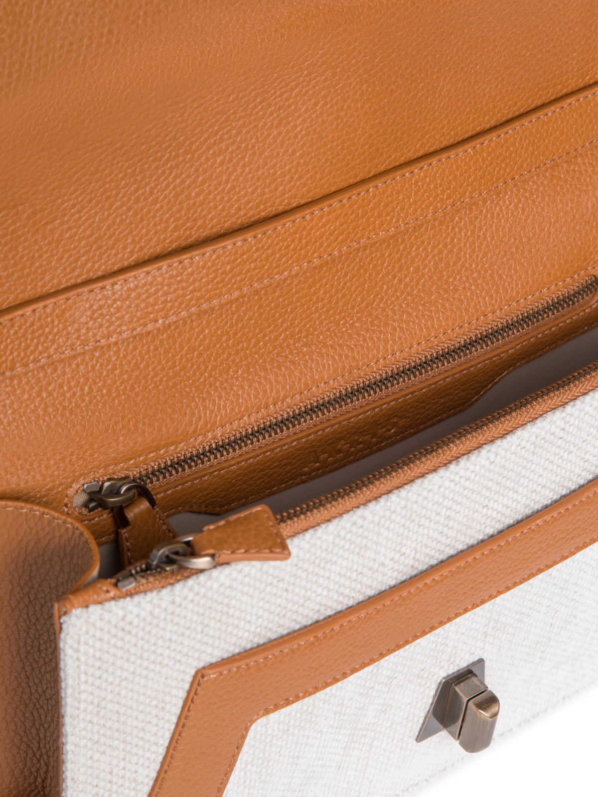 Designer Anouk City Bag - neutral - ecru - white - brown - multicolor