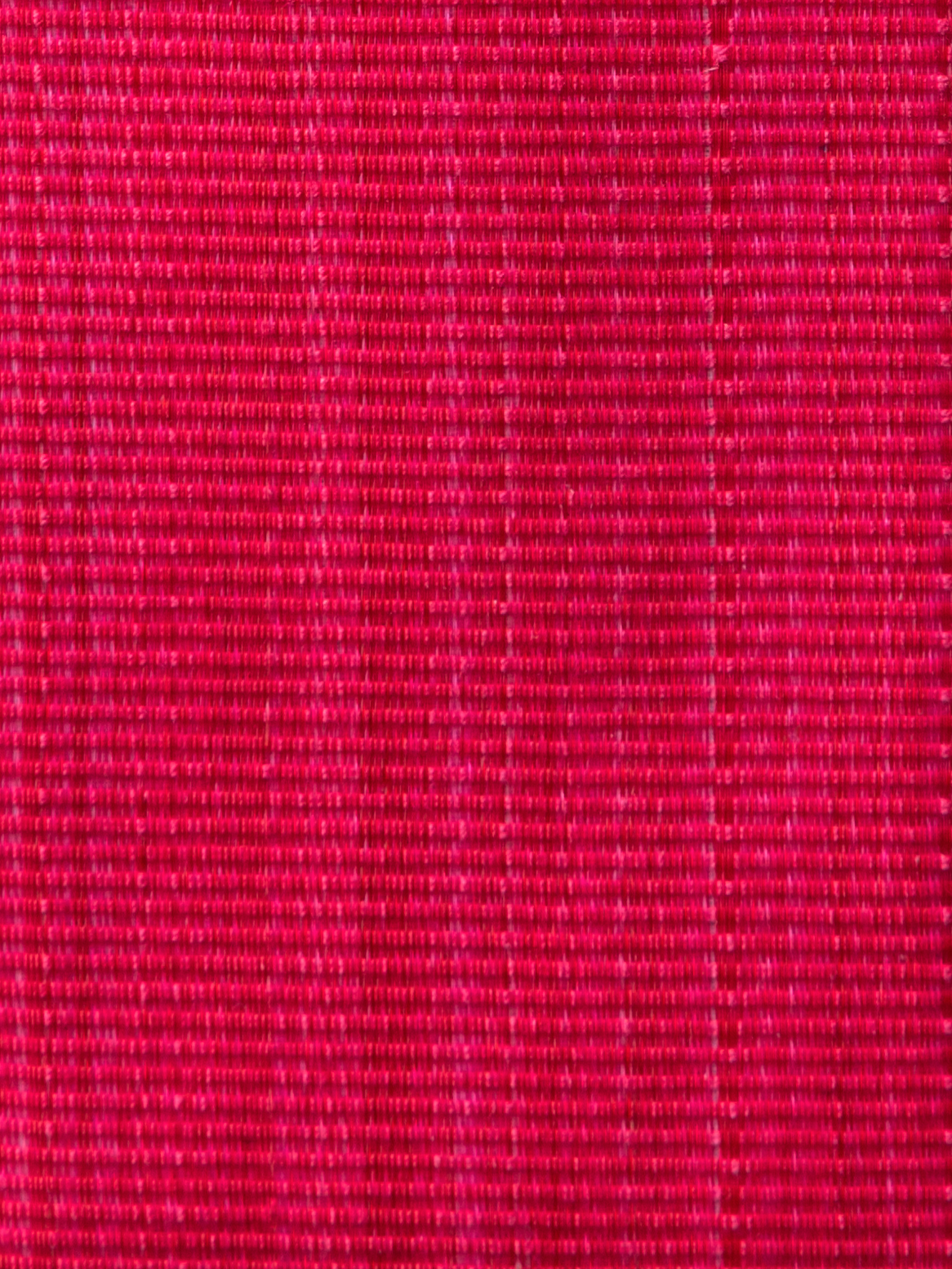 Designer Luggage Tag in Horsehair and Leather - red