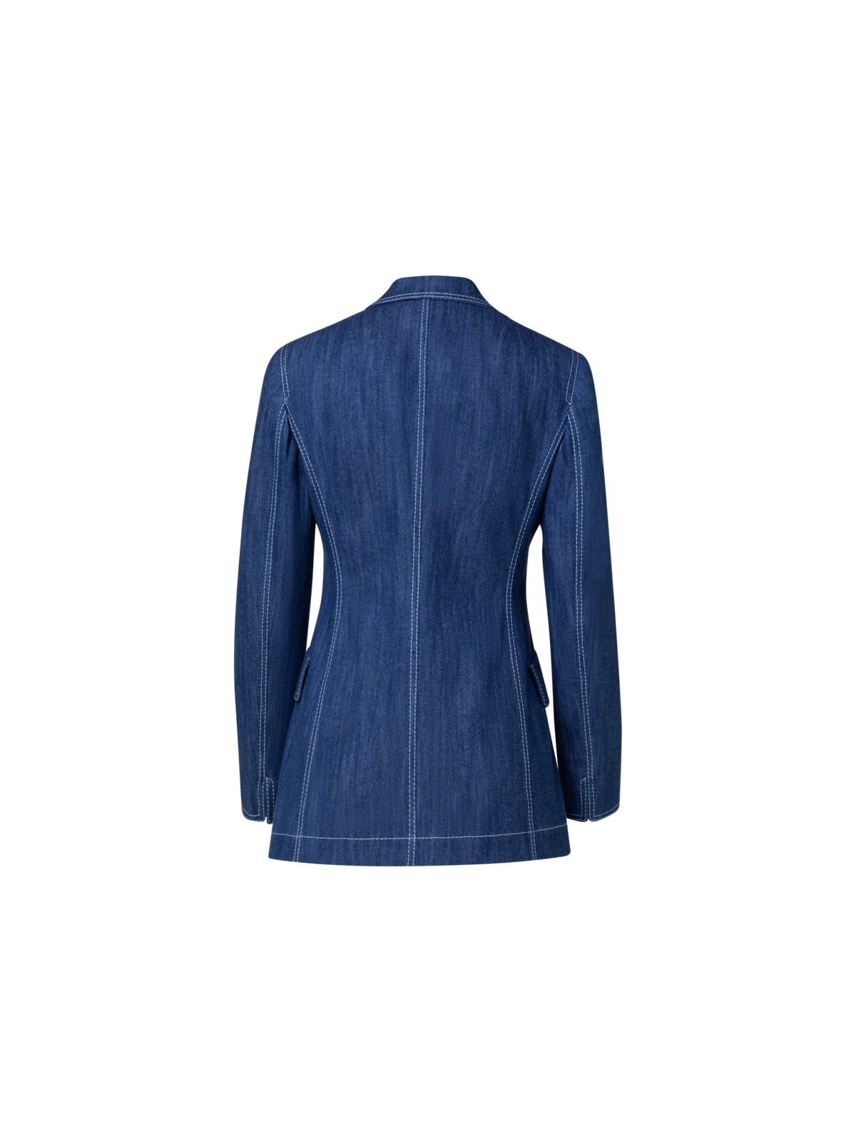 Designer Washed Denim Blazer