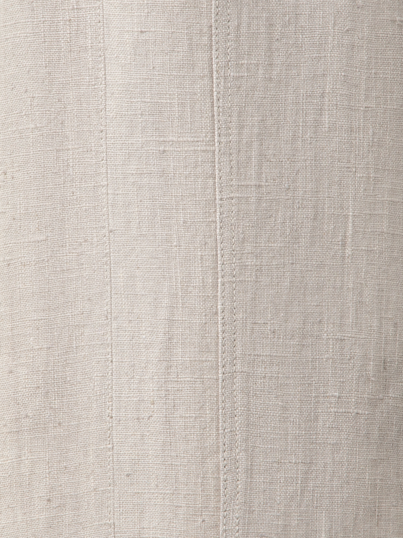 Designer Washed Raw Linen Culotte Pants - neutral - pastel - beige