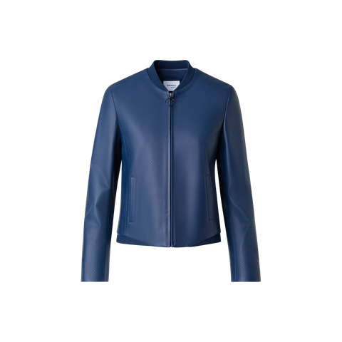 Leather Bomber Jacket