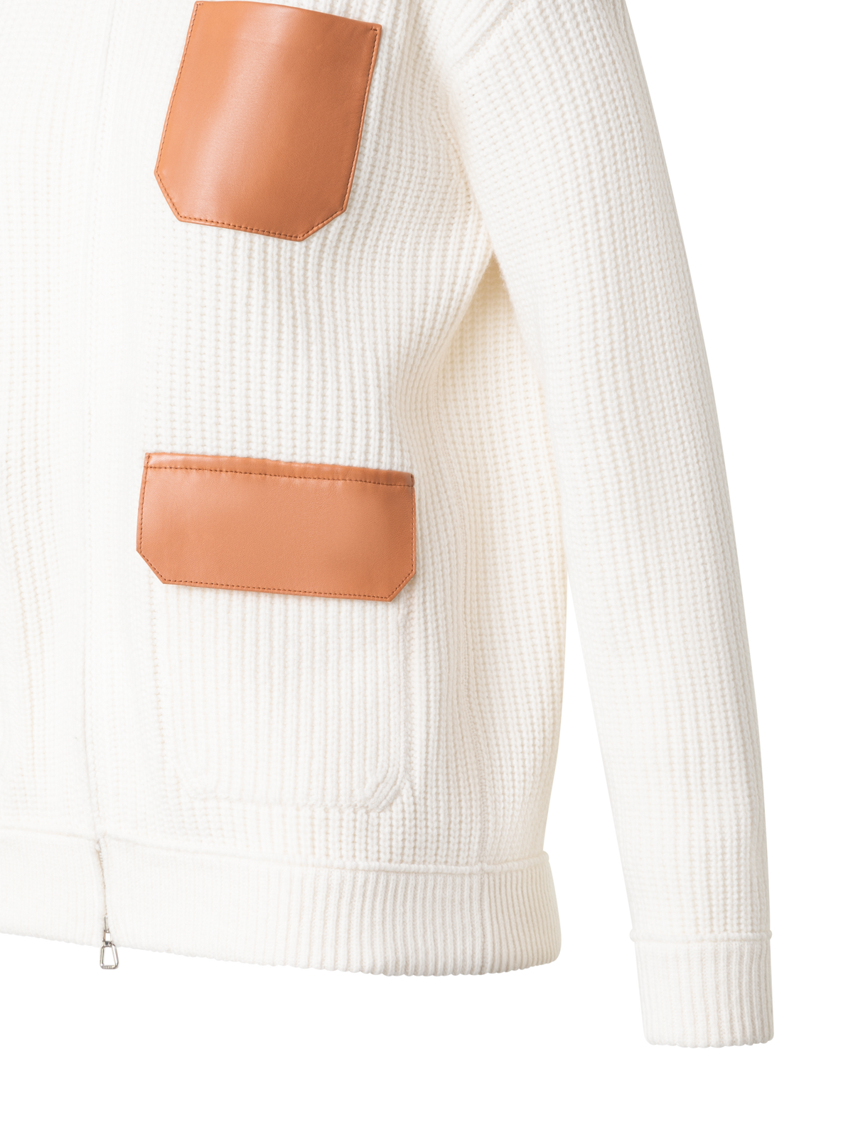 Designer Oversize Long Cardigan in Cashmere - multicolor