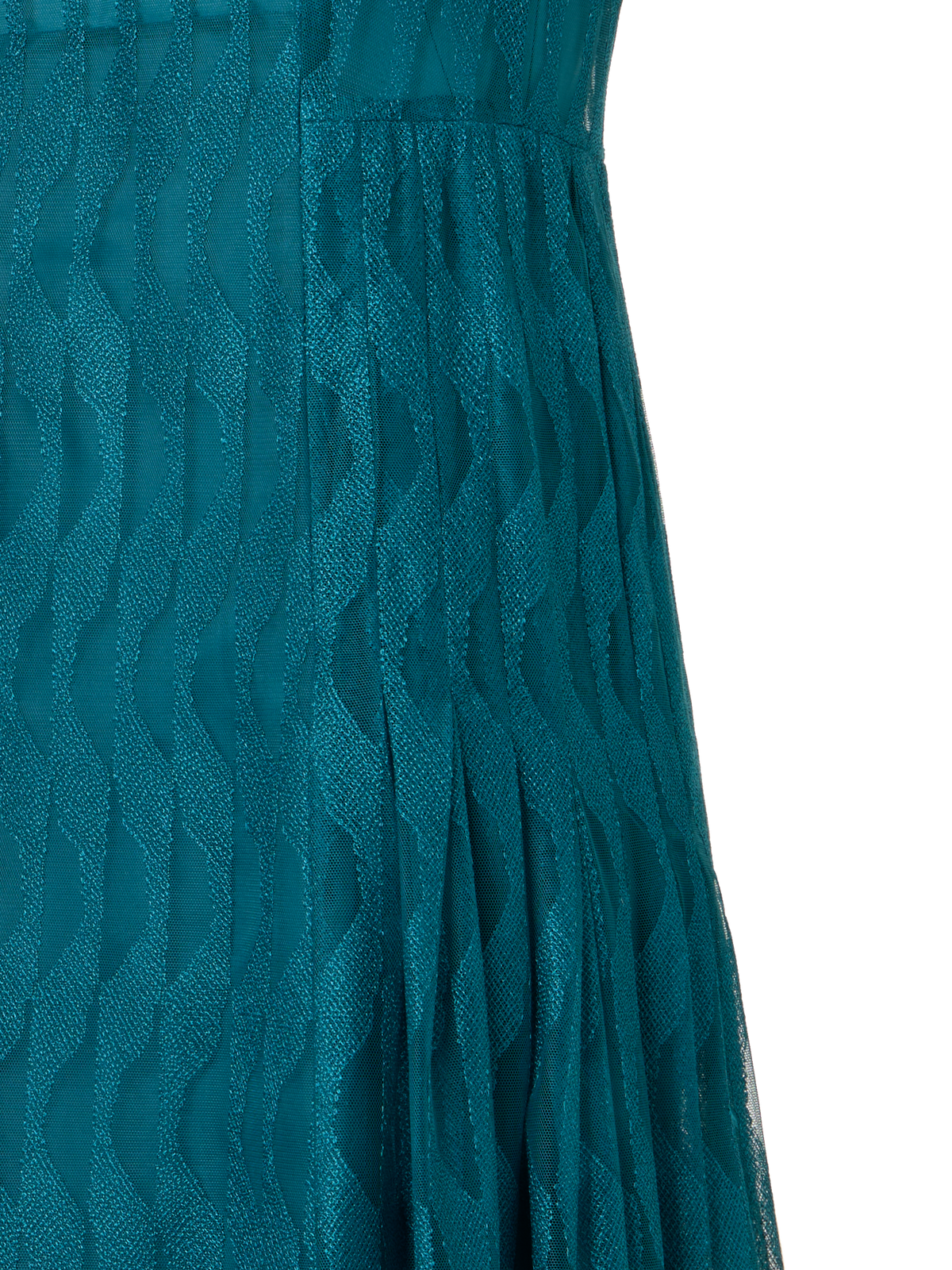 Designer Sleeveless High Plains Midi Dress - green
