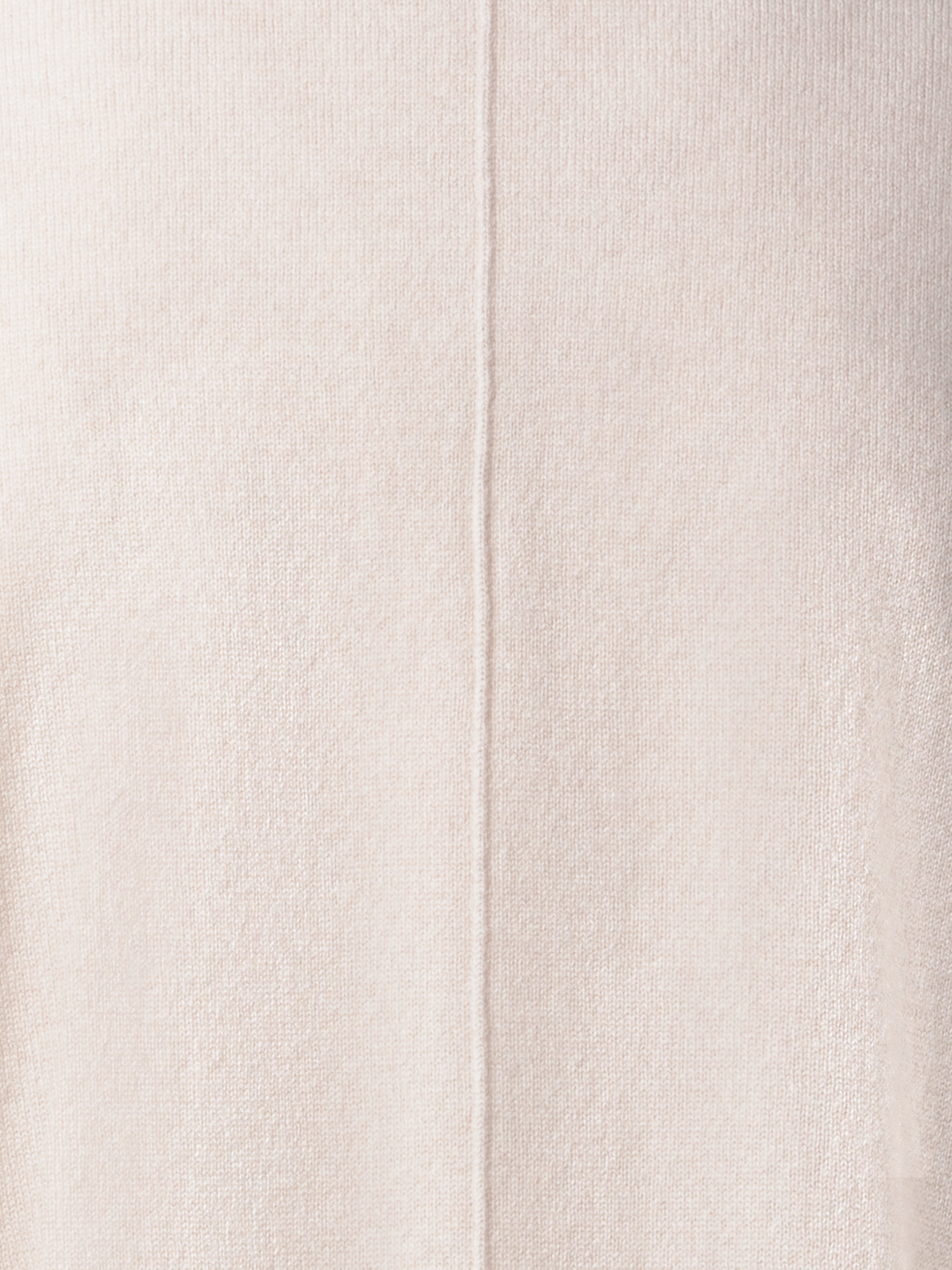 Designer 100% Cashmere V-Neck Knit Sweater - neutral - beige