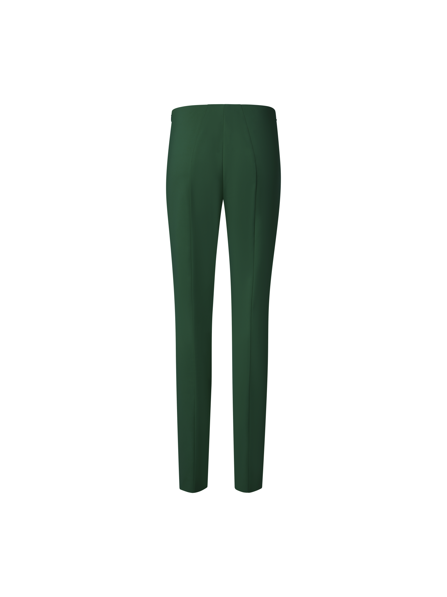 Designer Slim Cotton Techno Stretch Pants - green