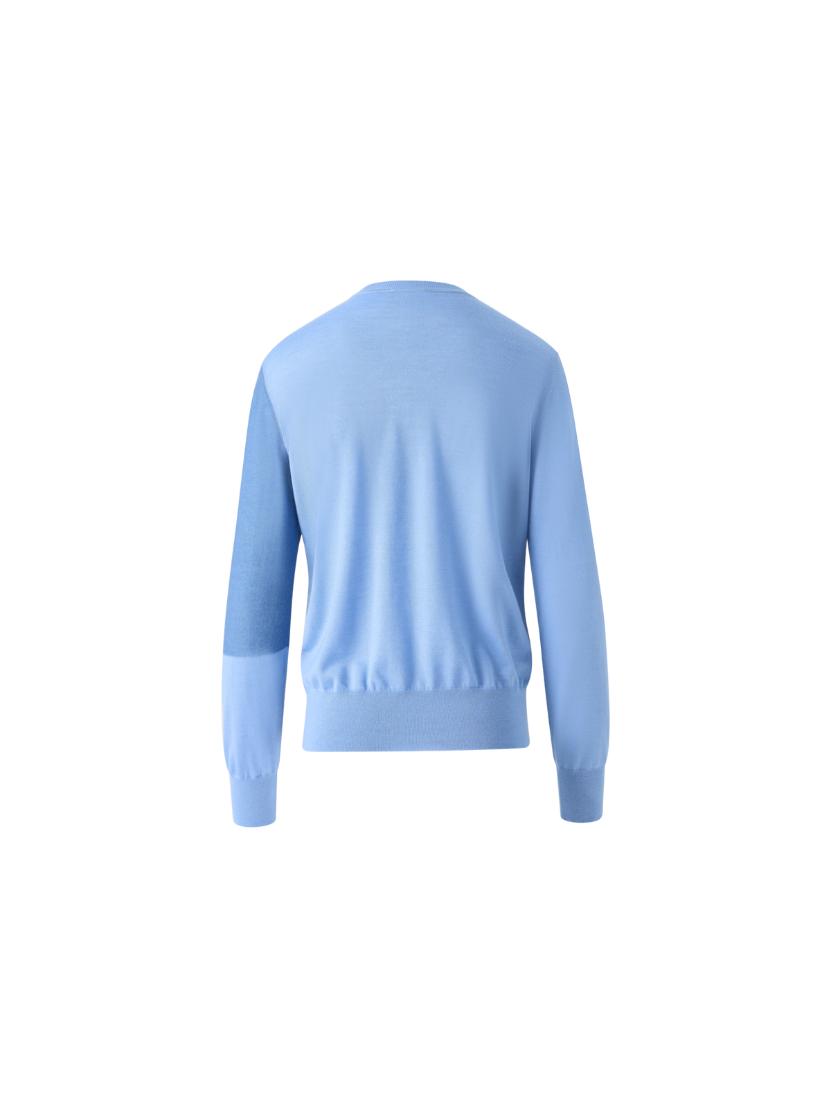 Designer Cashmere-Silk Sunbeam Intarsia Sweater - blue - multicolor