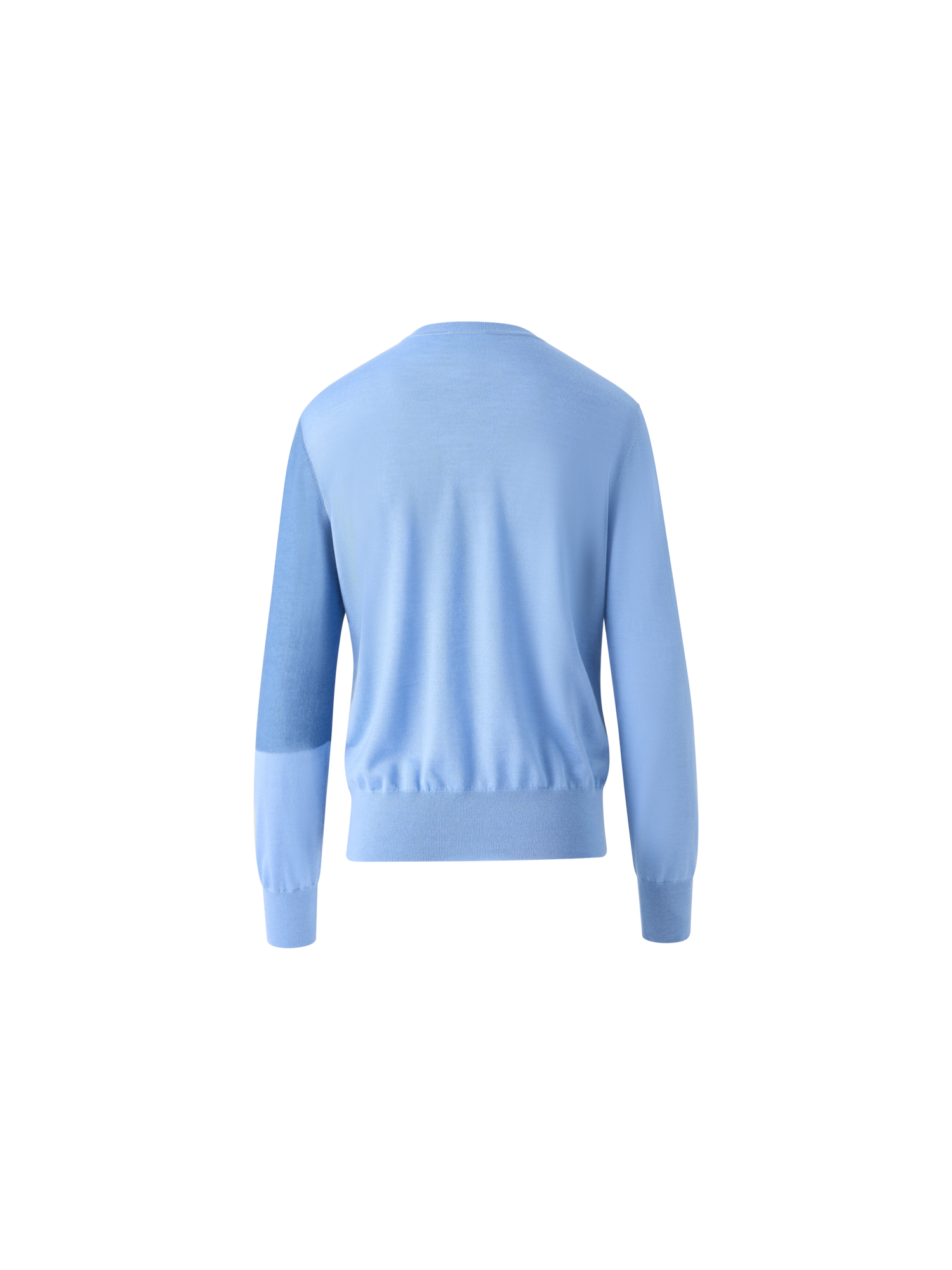 Designer Cashmere-Silk Sunbeam Intarsia Sweater - blue - multicolor