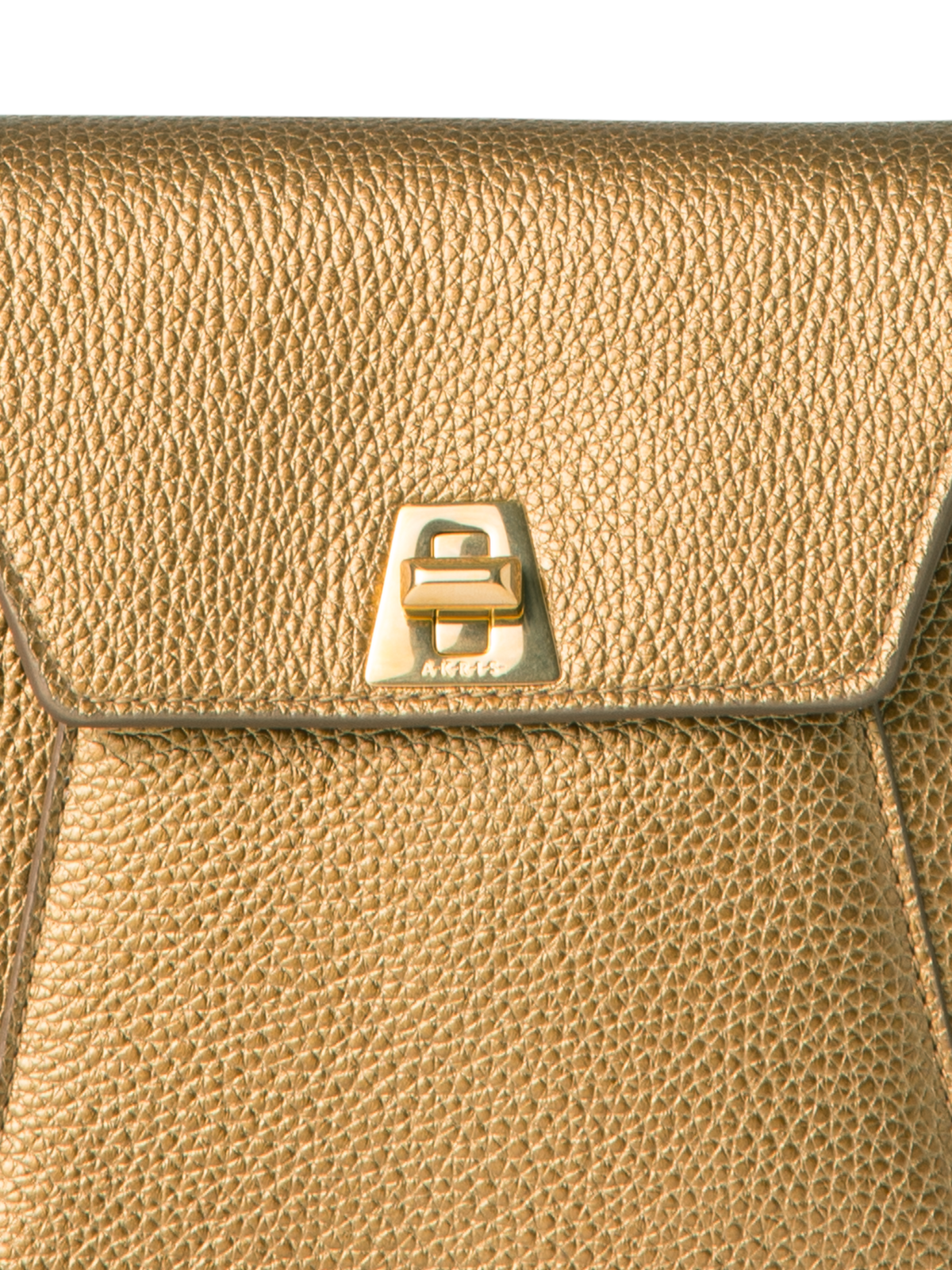 Designer Anouk Mini Messenger Bag - gold