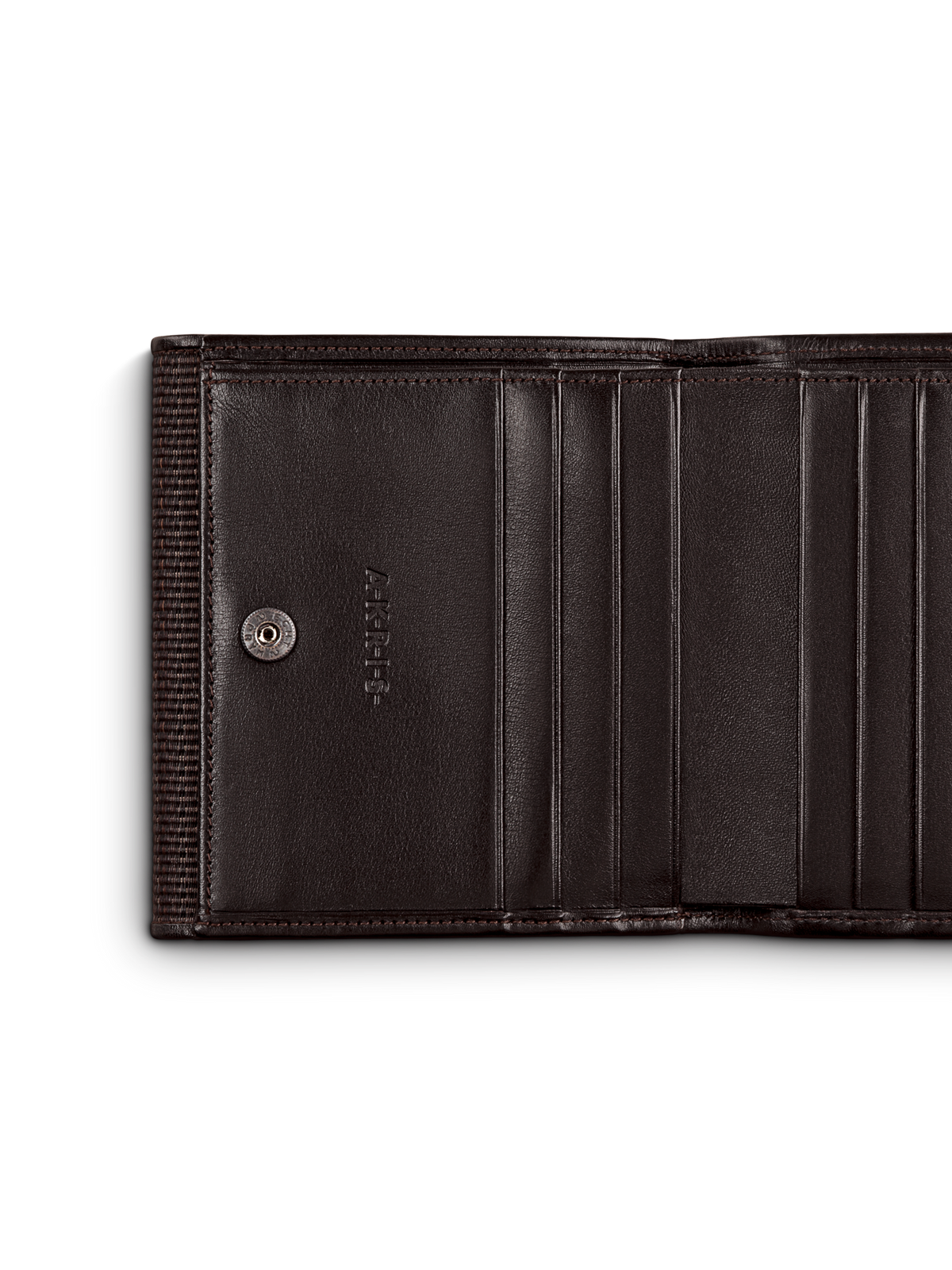 Designer Small Flap Over Wallet in Horsehair, 10.3 x 9.5 x2.3 cm