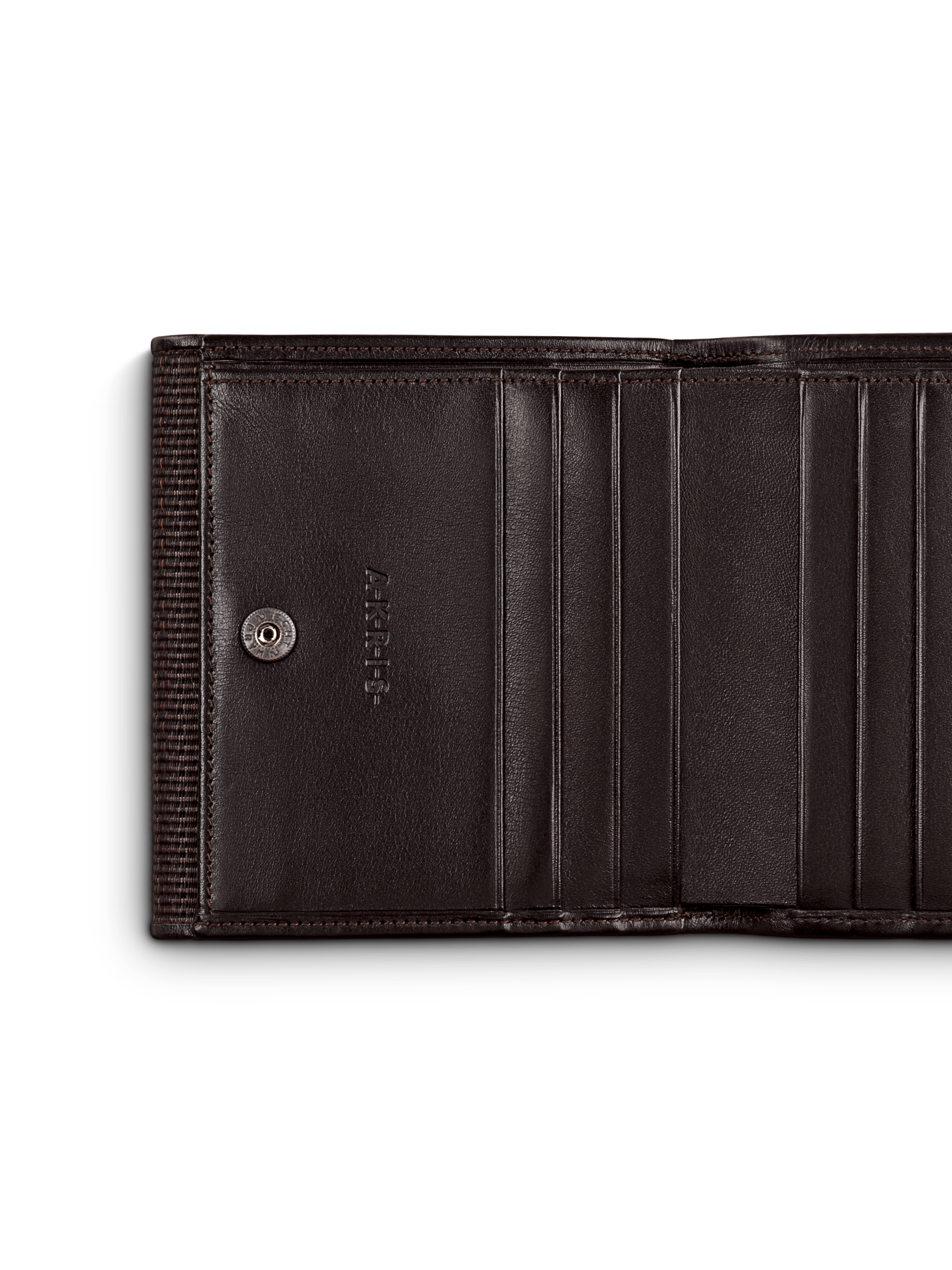 Designer Small Flap Over Wallet in Horsehair, 10.3 x 9.5 x2.3 cm